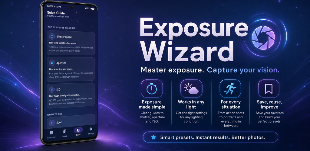Exposure Wizard promotional artwork